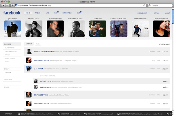 Facebook Facelift | Awesome | Was is hier eigentlich los?