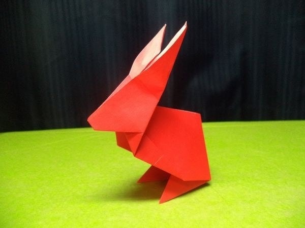 Ein Origami-Osterhase | Was is hier eigentlich los