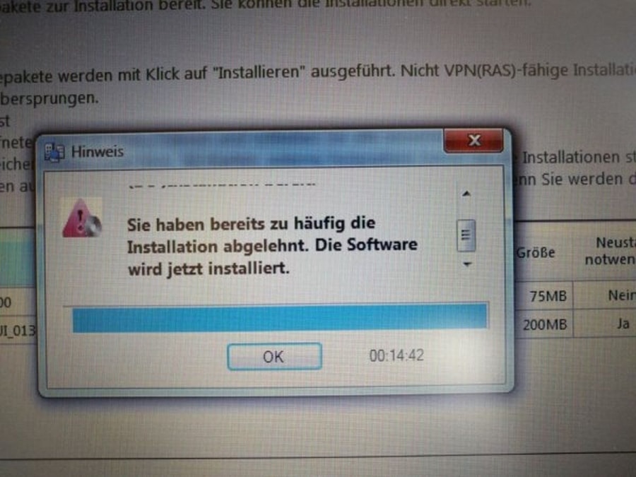 Was passiert, wenn man Updates ignoriert - Was is hier eigentlich los