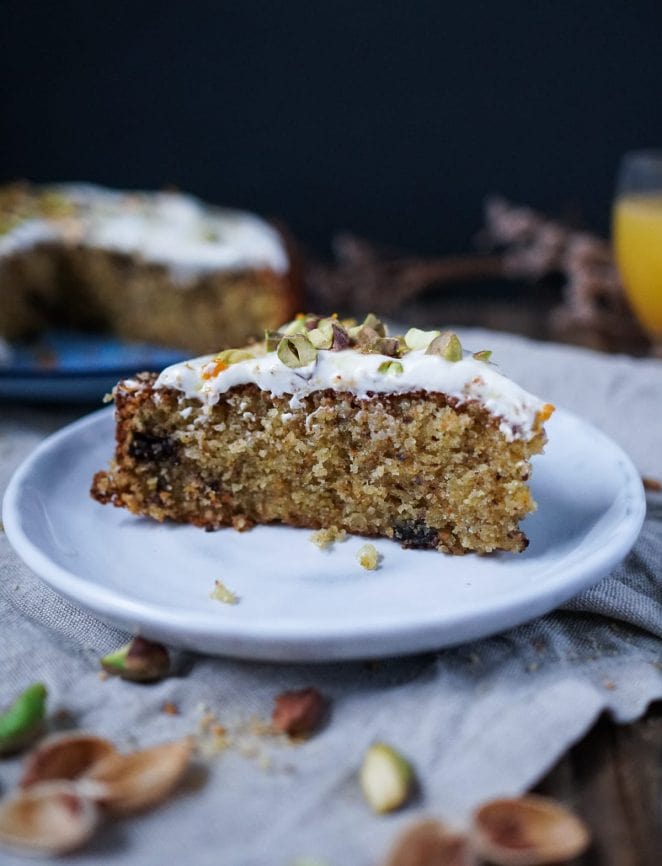 Saftiger Pistazien-Mandarinen-Kuchen mit griechischem Joghurt | Was is ...