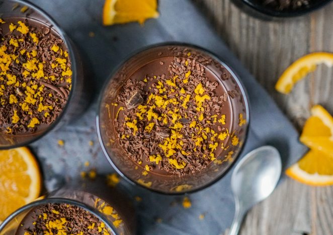 Perfektes Dessert: Vegane Schokoladen-Orangen-Creme | Was is hier ...