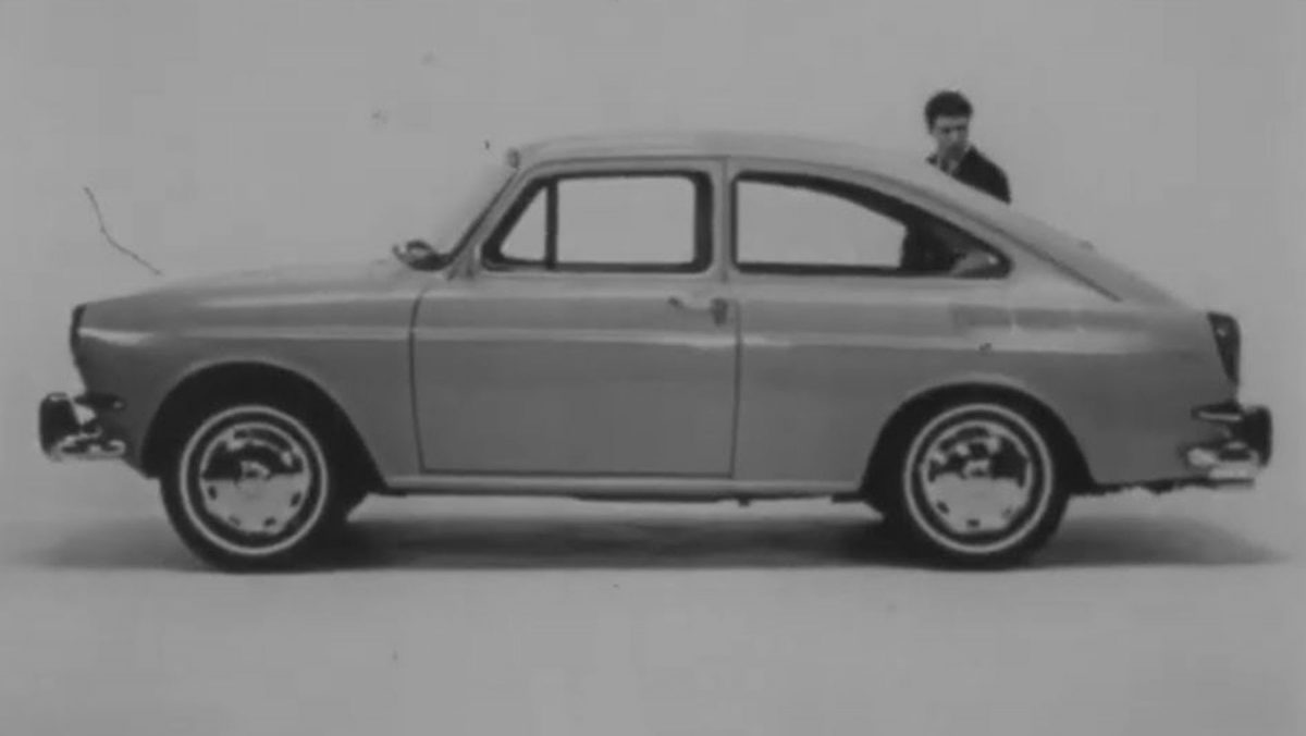 Dustin Hoffman als Autoverkäufer für einen VW 1966 Was is hier