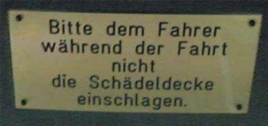 Bitte nicht machen! | Lustiges | Was is hier eigentlich los?
