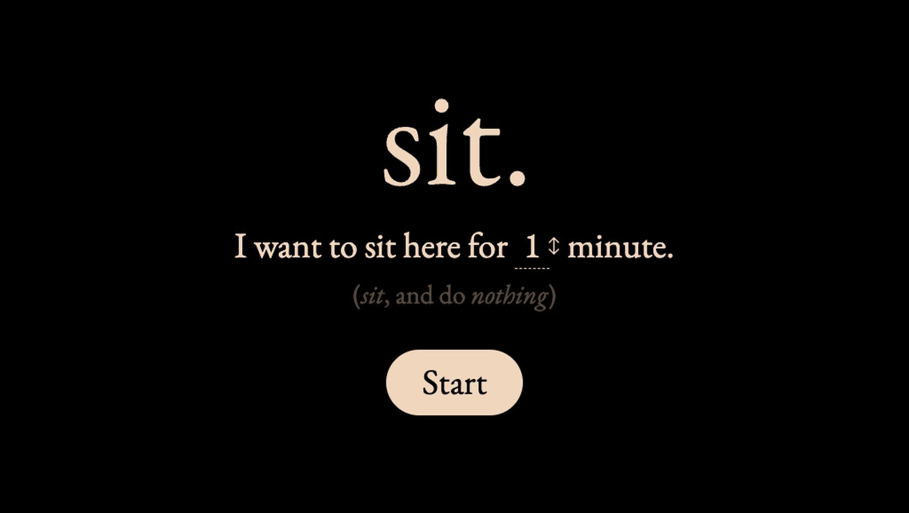 Sit &ndash; einfach mal nichts tun | Awesome | Was is hier eigentlich los?