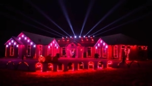 Die Halloween-Lightshow von Tom BetGeorge 2023 | Awesome | Was is hier eigentlich los?