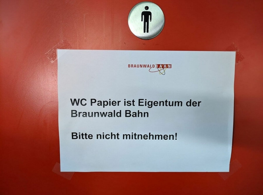 Ganz sch&ouml;n geizig sind die da bei der Braunwald Bahn | Lustiges | Was is hier eigentlich los?