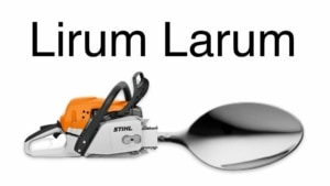 Lirum Larum ... L&ouml;ffelstiel | Lustiges | Was is hier eigentlich los?