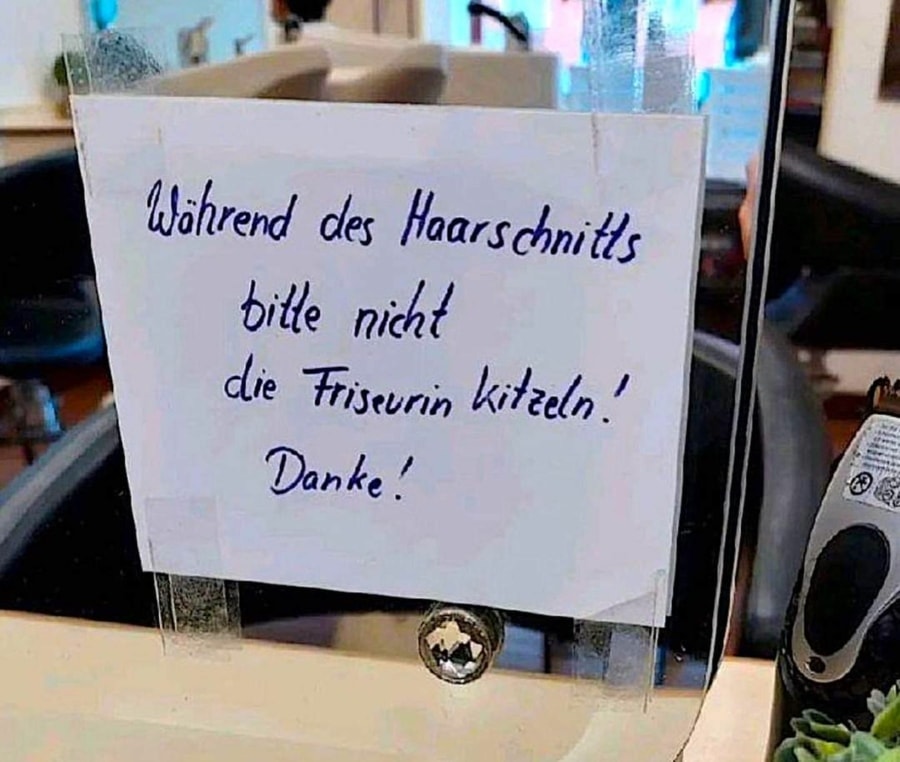 Denn Friseure d&uuml;rfen w&auml;hrend der Arbeitszeit nicht lachen! | Lustiges | Was is hier eigentlich los?