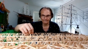 Ein Schiff aus 815.000 Zahnstochern gebaut | Handwerk | Was is hier eigentlich los?