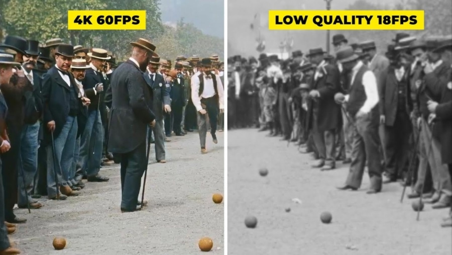 Nach-coloriertes Bewegtbild von 1896 | Zeitgeschichte | Was is hier eigentlich los?