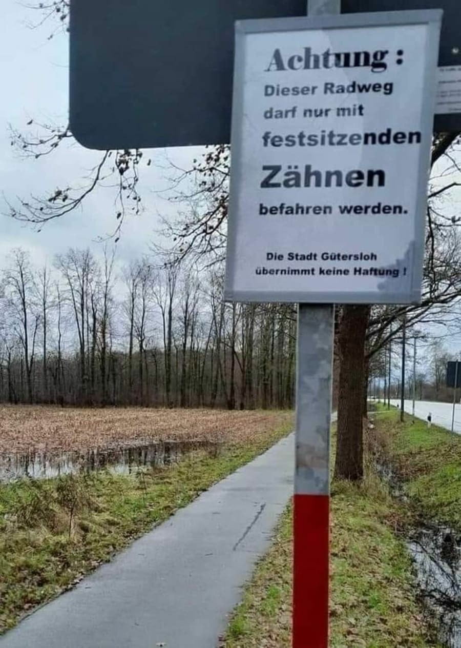 Wegen &bdquo;keine Haftung&ldquo;, verstehste? | Awesome | Was is hier eigentlich los?