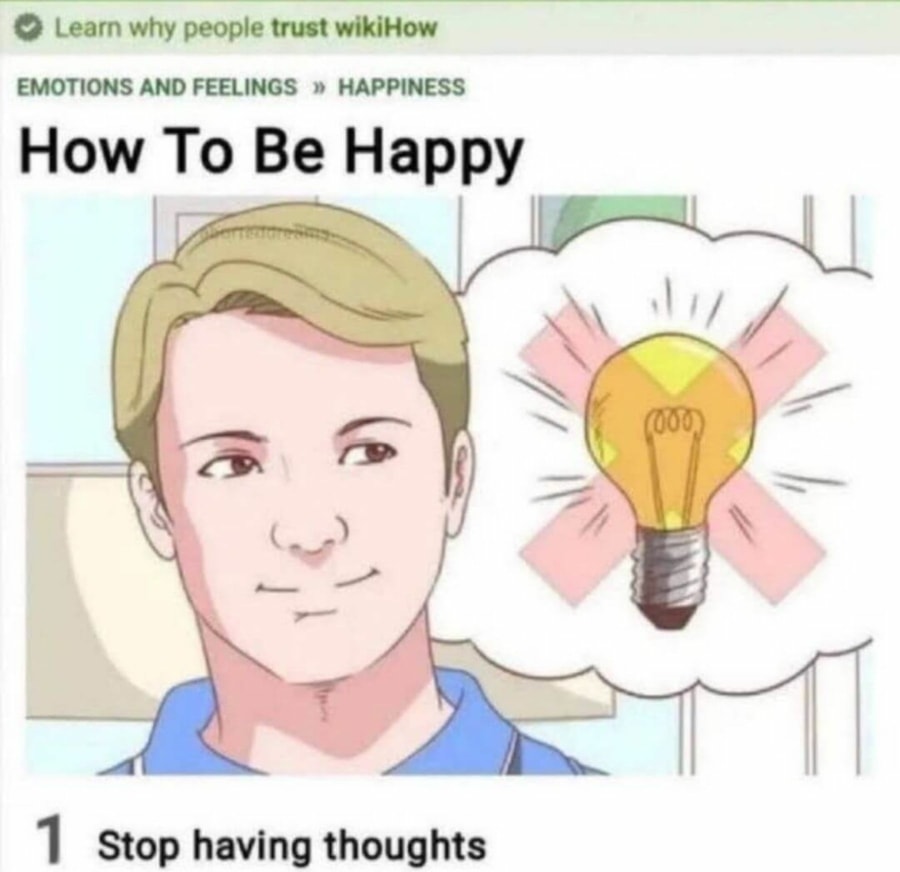 Anleitung zum gl&uuml;cklich sein | Lustiges | Was is hier eigentlich los?