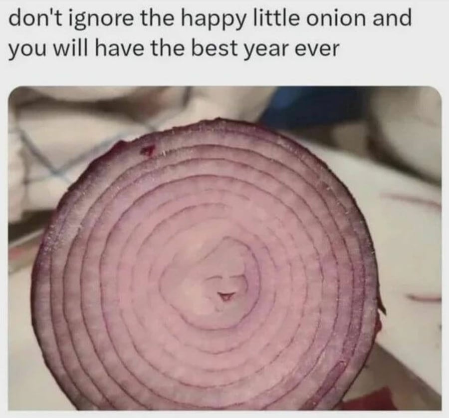 Wenigstens die Zwiebel ist am Montag gl&uuml;cklich | Lustiges | Was is hier eigentlich los?