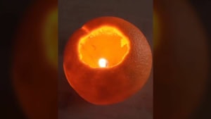 Wie man aus einer Orange eine Kerze machen kann | Handwerk | Was is hier eigentlich los?