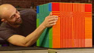 Wie man einen 34x34 Rubik&rsquo;s Cube zusammenbaut | Handwerk, Gadgets | Was is hier eigentlich los?