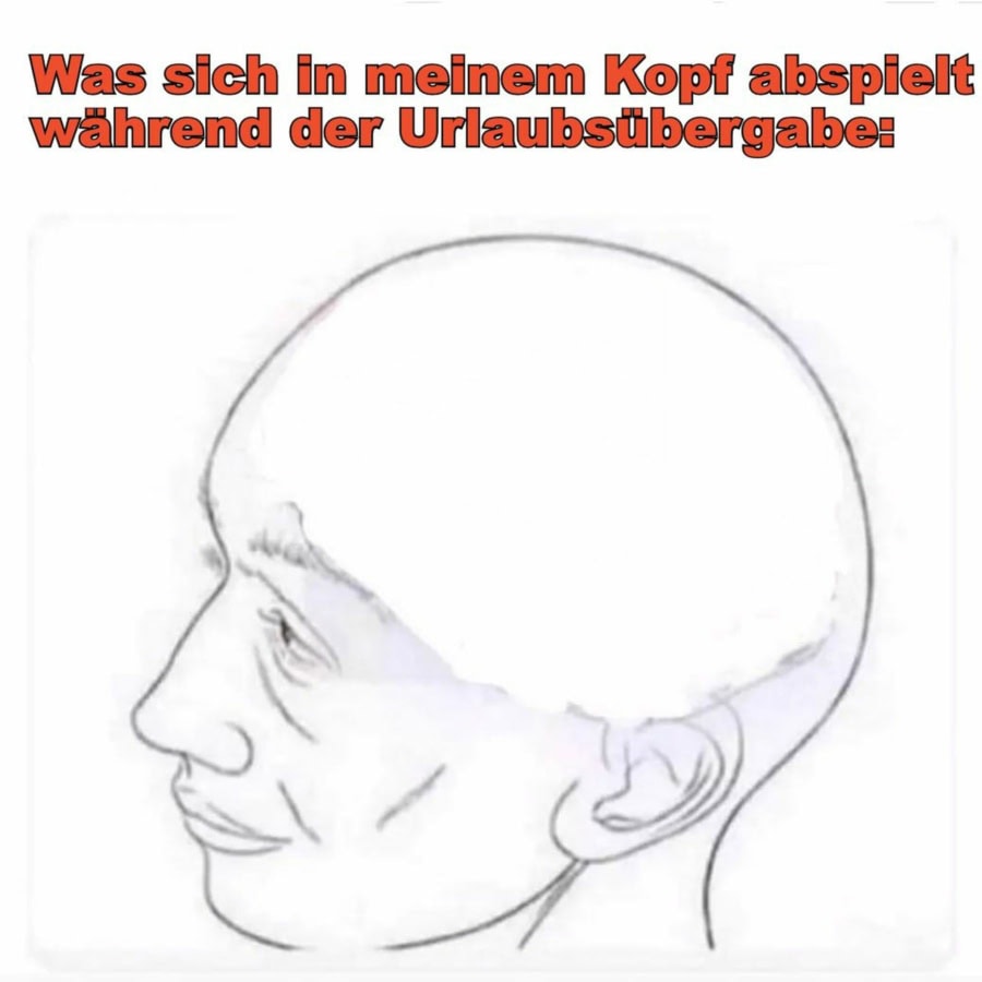 Klassische Urlaubs&uuml;bergabe | Lustiges | Was is hier eigentlich los?