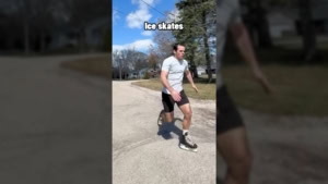 Mit eher unpassendem Schuhwerk rennen | Lustiges | Was is hier eigentlich los?