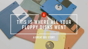 Tom Persky verdient sein Geld noch immer mit Disketten | Menschen | Was is hier eigentlich los?