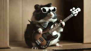 Heavy Metal Hamster | Lustiges, Musik | Was is hier eigentlich los?
