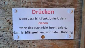 Heute ist Mittwoch | Lustiges | Was is hier eigentlich los?