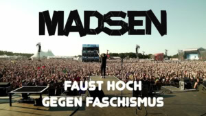 Madsen - Faust Hoch gegen Faschismus | Musik | Was is hier eigentlich los?