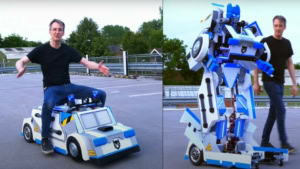 James Bruton hat einen echten Transformer gebaut | Gadgets | Was is hier eigentlich los?