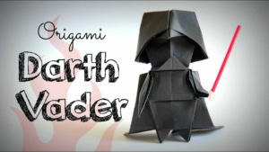 Wie man Darth Vader als Origami-Figur macht | Handwerk | Was is hier eigentlich los?
