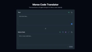 Ein Morse-Code-&Uuml;bersetzer | Nerd-Kram | Was is hier eigentlich los?