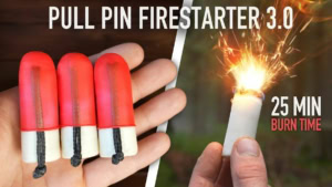 Wie man Pull-Pin Firestarter (Feueranz&uuml;nder mit Zugstift) macht | Awesome | Was is hier eigentlich los?