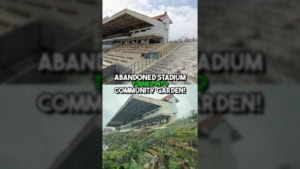 Verlassene Fu&szlig;ballstadien werden zu Gemeinschaftsg&auml;rten | Awesome | Was is hier eigentlich los?