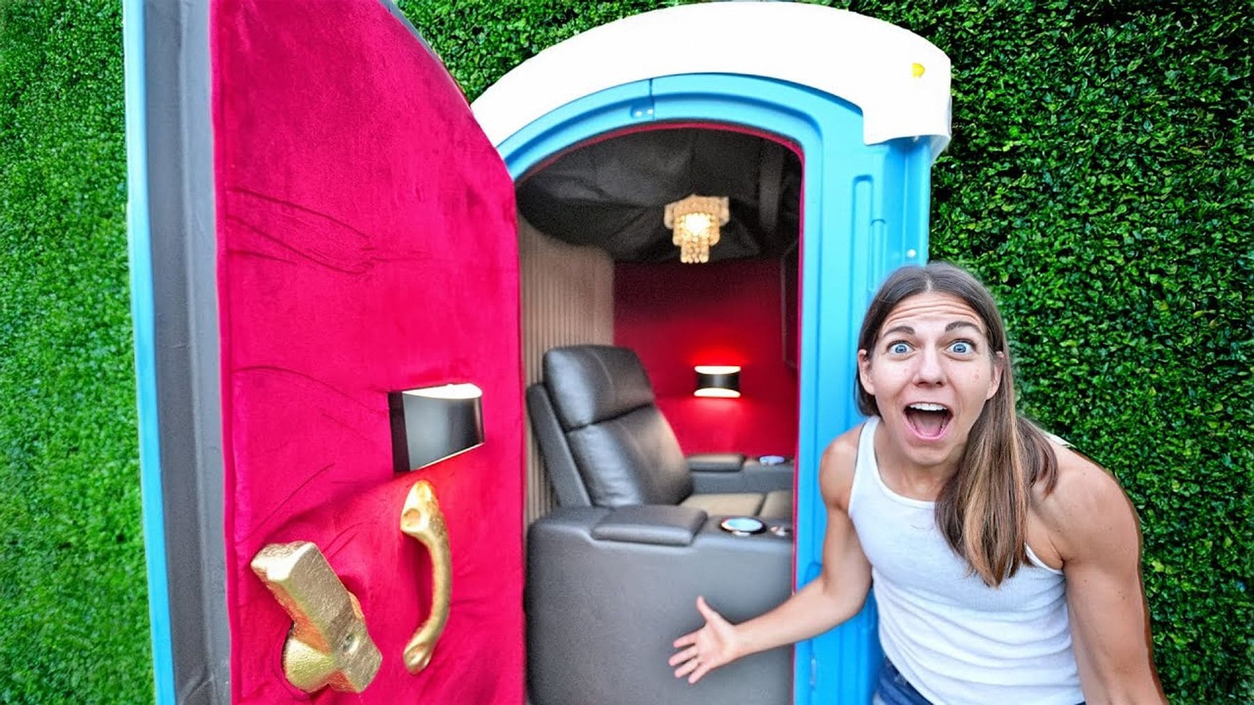 Ein Dixi-Klo als Heimkino | Handwerk | Was is hier eigentlich los? Ein Dixi-Klo als Heimkino | Handwerk | Was is hier eigentlich los?