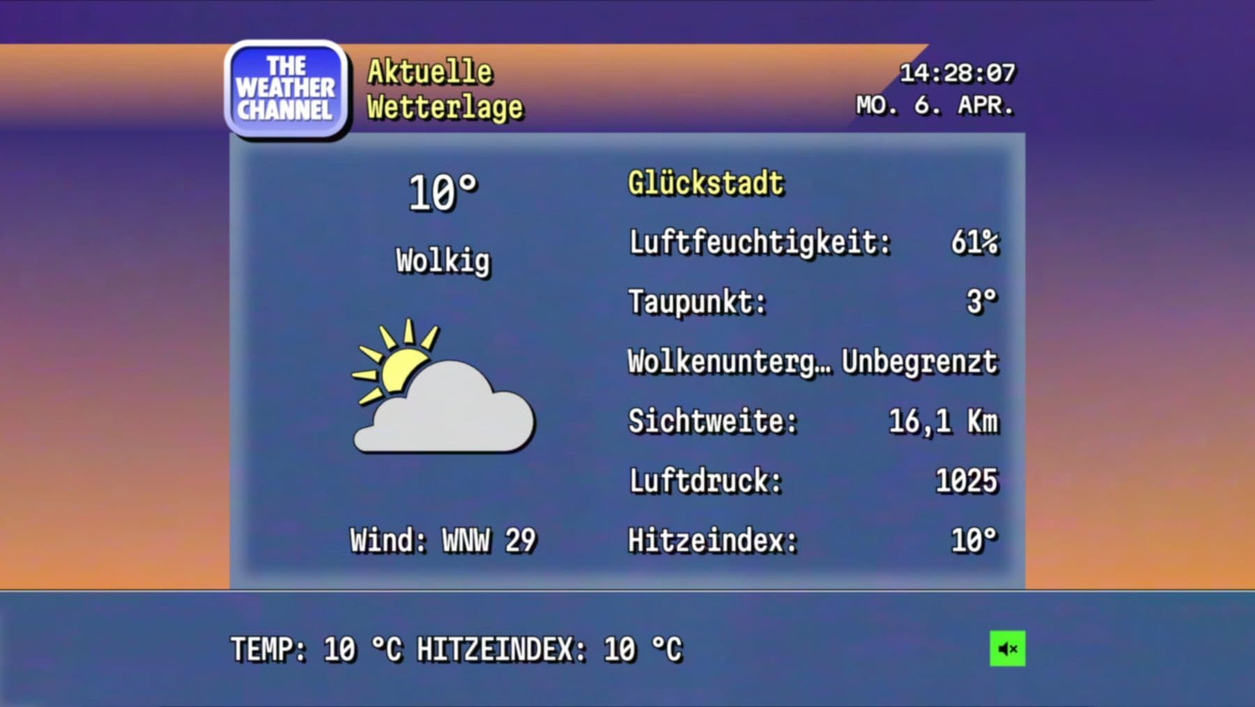 Retro-Forecast: Der Retro-Wetterkanal für Zuhause | Nerd-Kram | Was is hier eigentlich los?