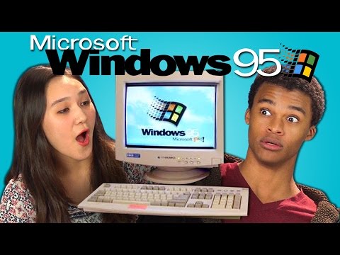 Wie Jugendliche von heute auf Windows 95 reagieren | Lustiges | Was is hier eigentlich los?