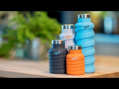 que - Die platzsparende Akkordeon-Flasche | Gadgets | Was is hier eigentlich los?