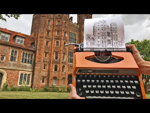 Schreibmaschinenkunst von James Cook | Design/Kunst | Was is hier eigentlich los?