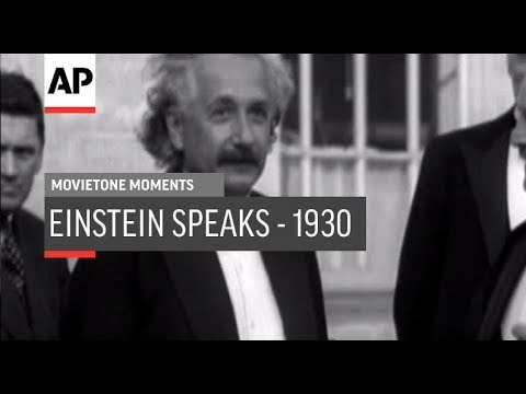 Seltene Aufnahmen von Albert Einstein und wie er spricht | Zeitgeschichte | Was is hier eigentlich los?