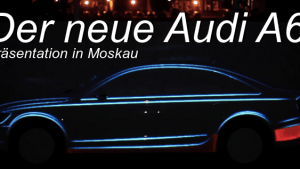 Der Audi A6 als 3D-Leinwand | Awesome | Was is hier eigentlich los?